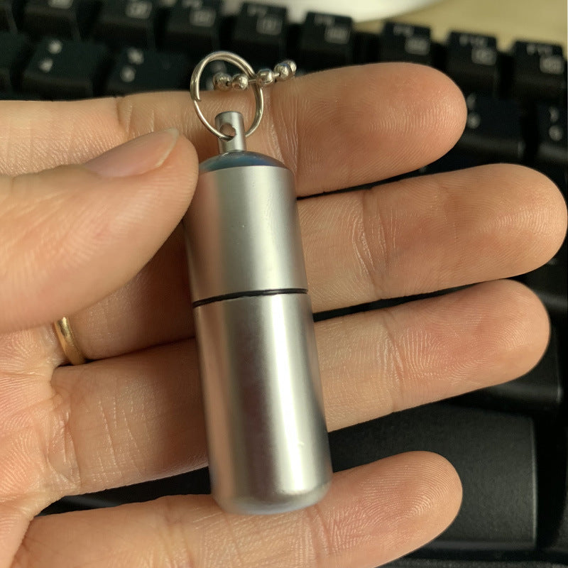 Mini Oil Can Lighter Vintage Kerosene Lighter Round Lighter Windproof Lighter Cigarette Lighter