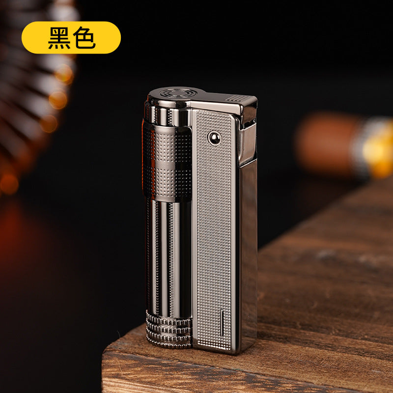 Retro Metal Kerosene Lighter Creative Grinding Wheel Lighter