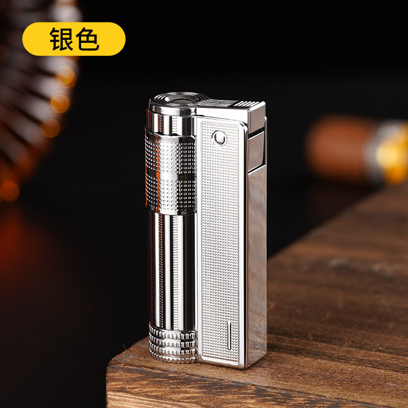 Retro Metal Kerosene Lighter Creative Grinding Wheel Lighter
